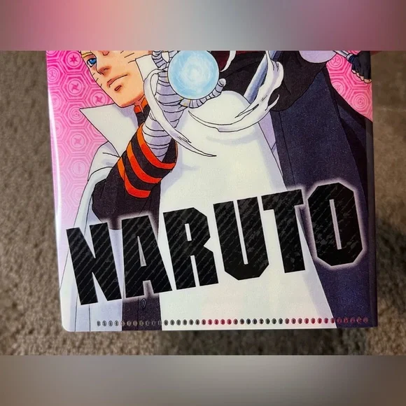 Boruto Naruto Next Generations Clear File Photo Case & Postcard Japan Anime - Picture 8 of 14